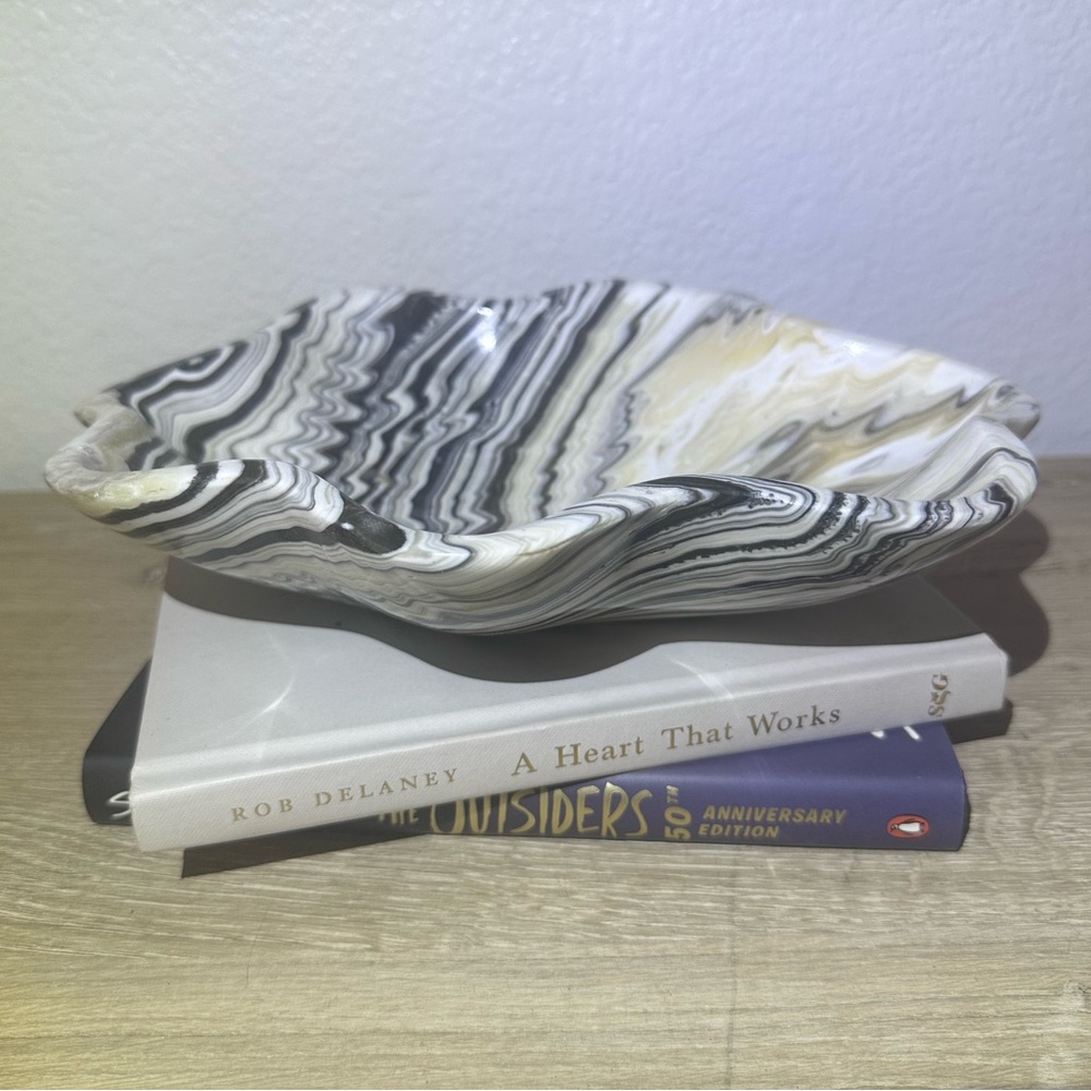 9 Inch Zebra Jasper Bowl